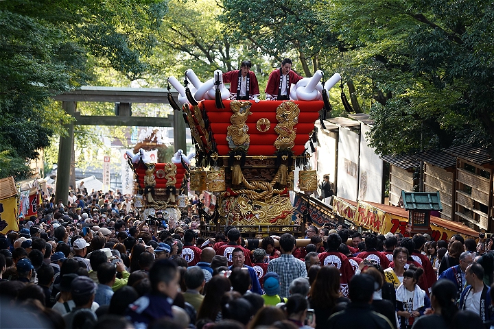 11枚岡神社秋郷祭