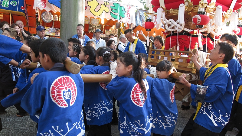 13 枚岡神社秋郷祭宵宮