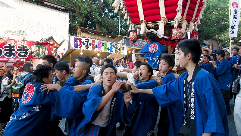14 枚岡神社秋郷祭宵宮