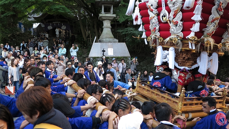 15 枚岡神社秋郷祭宵宮