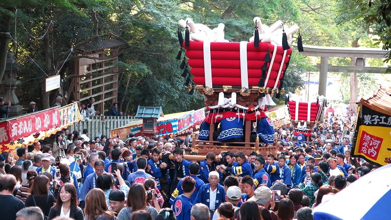 17 枚岡神社秋郷祭宵宮