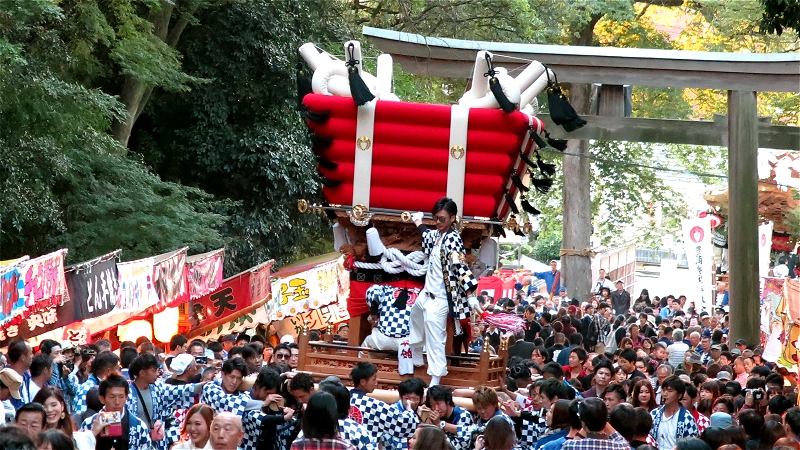 19 枚岡神社秋郷祭宵宮