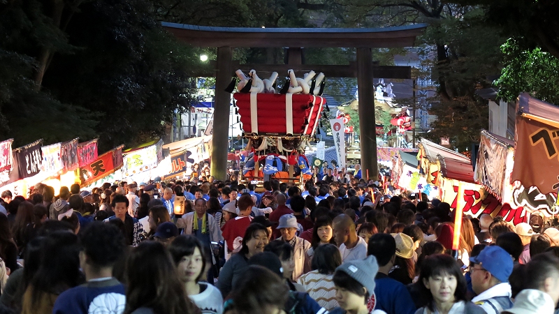 25 枚岡神社秋郷祭宵宮