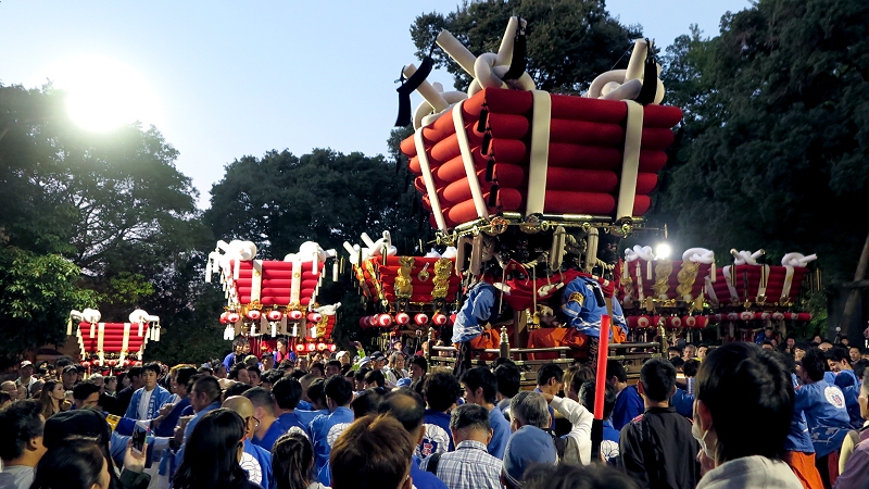 26 枚岡神社秋郷祭宵宮