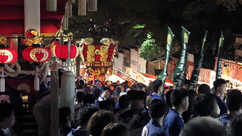 27 枚岡神社秋郷祭宵宮