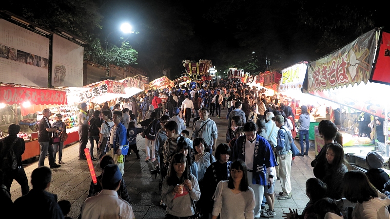 32 枚岡神社秋郷祭宵宮